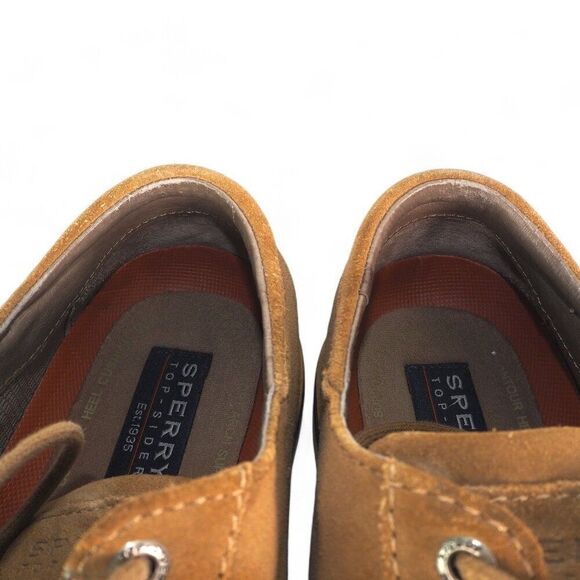 Sperry Top-Sider Lace-up Suede Waterproof Derby Oxfords 0664771 Brown‎ Men\'s 10M Sperry‎ Top-Sider Lace-up Suede Waterproof Derby Oxfords  main image 4